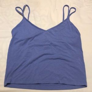 Periwinkle cropped tank